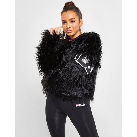 Coats | Fila Fleur Fur Jacket | Poshmark